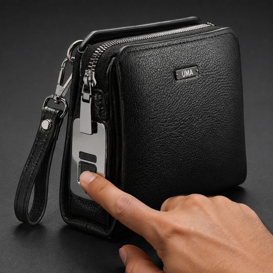 Démonstration du capteur d’empreinte de la pochette UMA